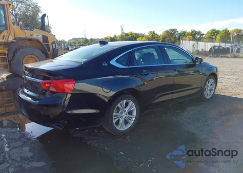 2015 Chevrolet Impala 2Lt from USA, damaged, VIN 2G1125S30F9257136
